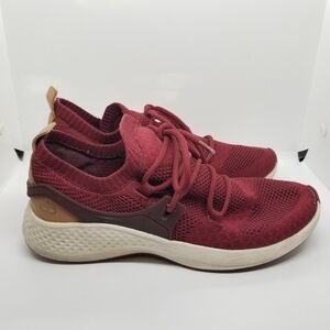 Timberland Flyroam Go Knit maroon sneakers women's 10 EU 41.5